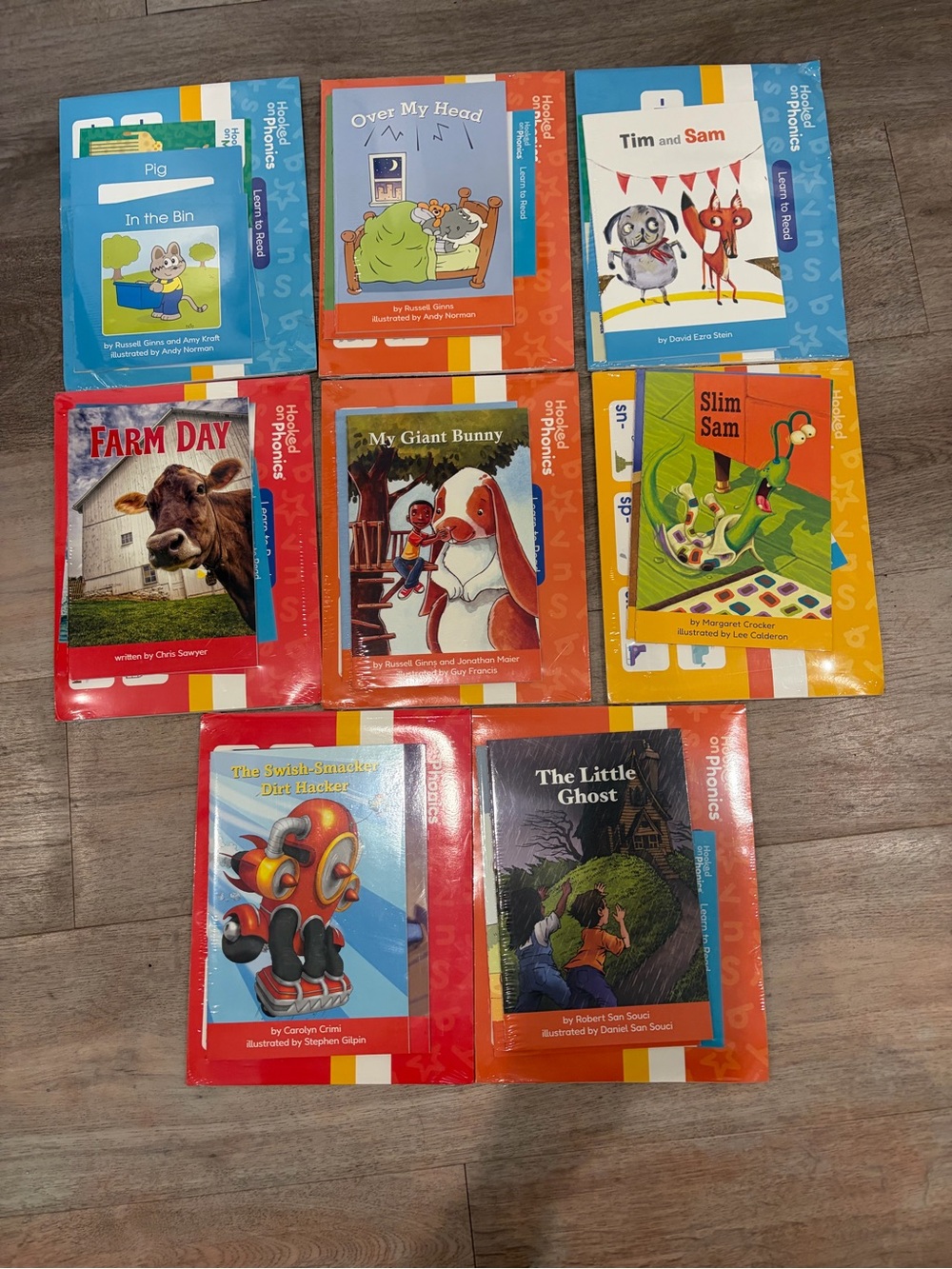 Hooked on Phonics 8- NEW Packs Learn to Read /Pre-Readers Homeschool Reading